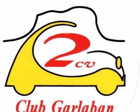 logo représentant une 2cv modèle de voiture ancien