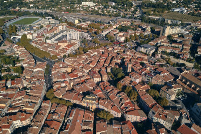 Vue aérienne d'Aubagne - Agrandir l'image, fenêtre modale