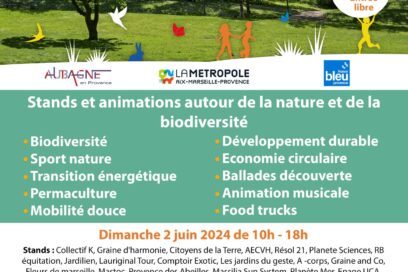 L'affiche de l'édition 2024 de la fête de la nature à Aubagned - Agrandir l'image, fenêtre modale