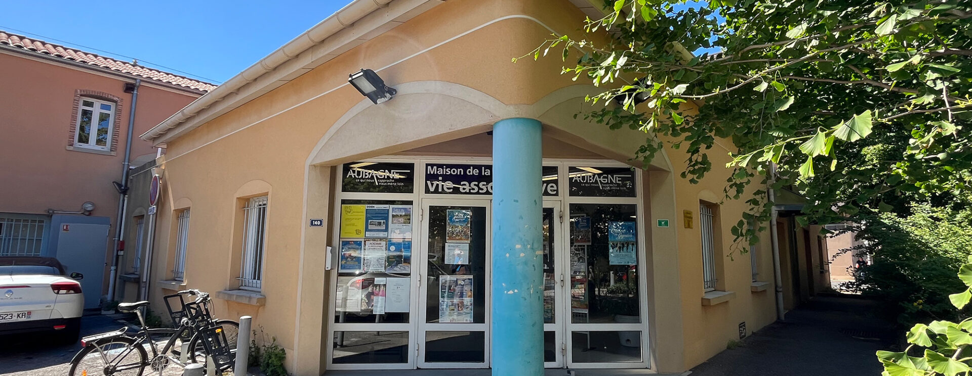 La Maison de la vie associative, à côté du Pôle enfance, dans le quartier des Défensions