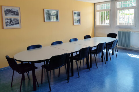 Salle du conseil d'administratif dans les locaux du CCAS