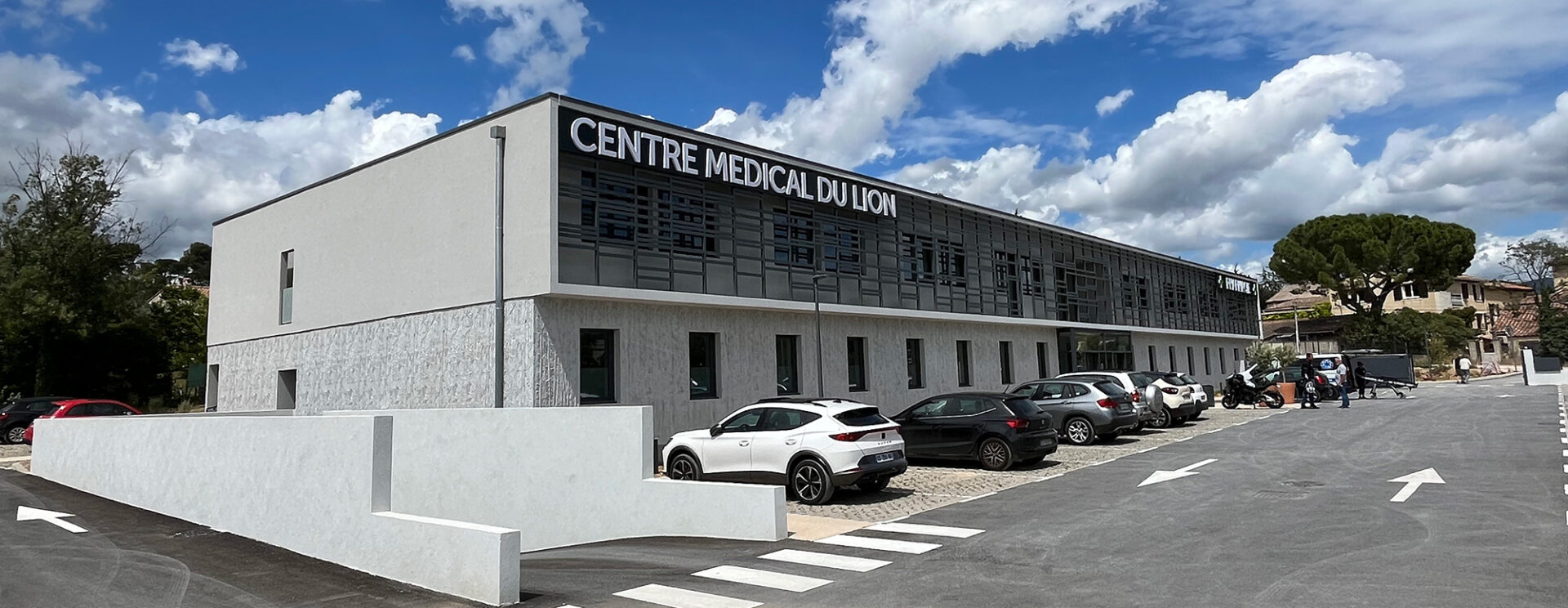 Centre médical du Lion, un bâtiment moderne, flambant neuf