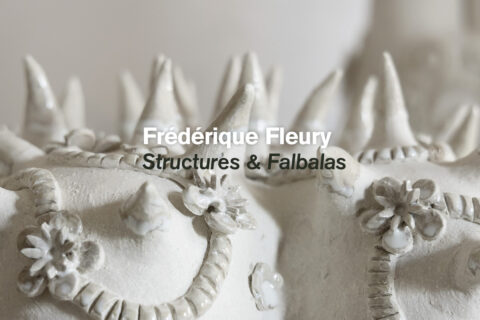Œuvre de Frédérique Fleury issue de l'exposition « Structures et falbalas »