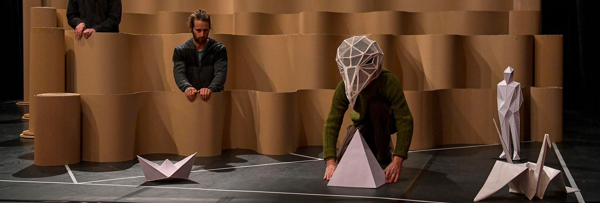 Résidence de la compagnie marseillaise Précipité au théâtre Comœdia, le 21 janvier 2023