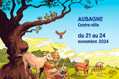 Affiche de l'édition 2024 du festival Grains de sel - Du 21 au 24 novembre à Aubagne (13) - Agrandir l'image, fenêtre modale