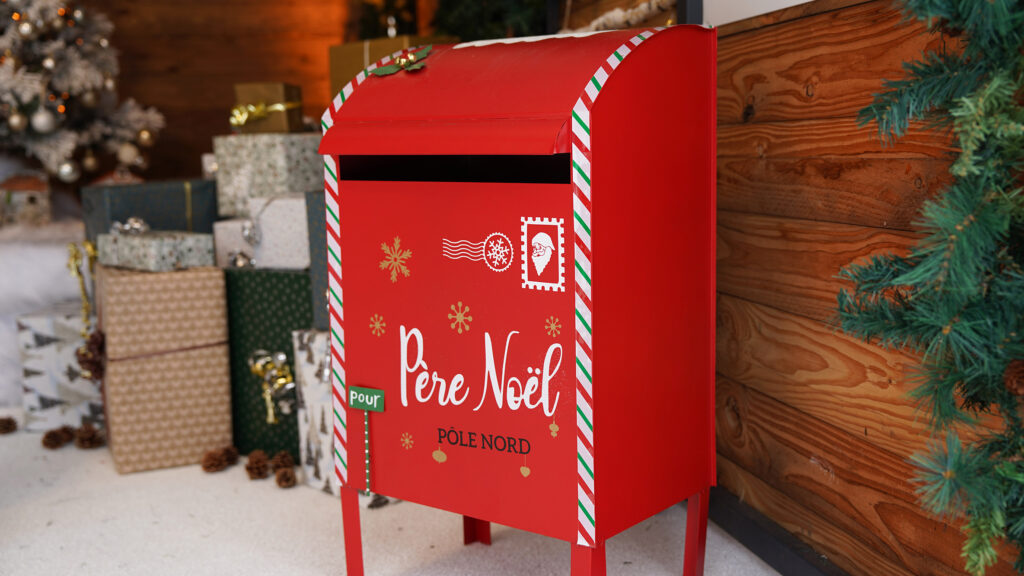 La boite aux lettre du Père Noël - Agrandir l'image, fenêtre modale