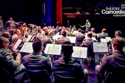Orchestre de la Légion étrangère au théâtre Comœdia d'Aubagne - Agrandir l'image, fenêtre modale