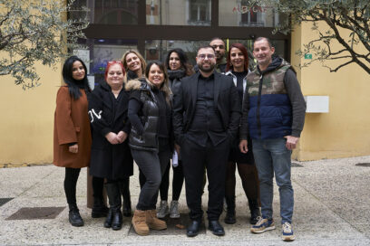 Équipe de recenseurs à Aubagne en 2025 - Agrandir l'image, fenêtre modale