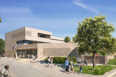 Projection du Pôle éducatif des Passons à Aubagne - Agrandir l'image, fenêtre modale