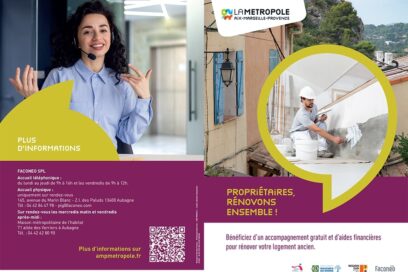 Affiche du dispositif "Propriétaires, rénovons ensemble !" - Agrandir l'image, fenêtre modale