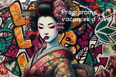 Affiche du programme des vacances d'hiver 2025 à l'Espace Art & Jeunesse d'Aubagne - Agrandir l'image, fenêtre modale