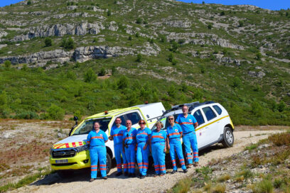 La réserve communale de sécurité civile dans le massif de Garlaban - Agrandir l'image, fenêtre modale