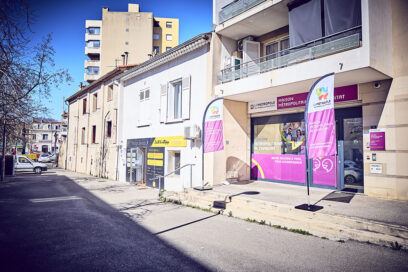 Façade de la Maison métropolitaine de l'habitat à Aubagne - Agrandir l'image, fenêtre modale