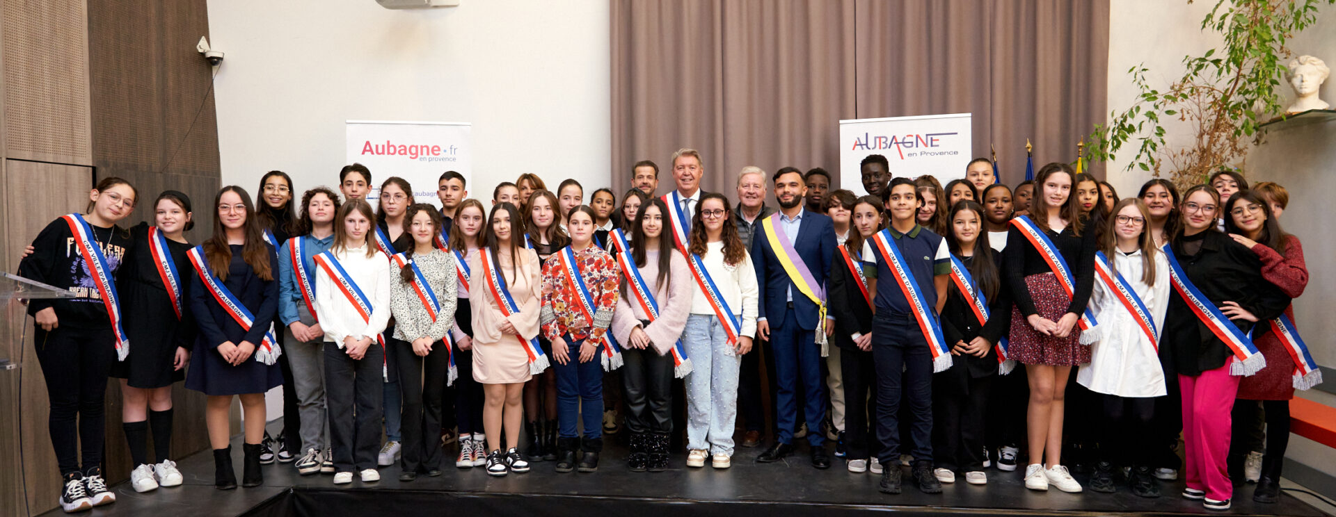 Photo de groupe du CMJ #5 à Aubagne