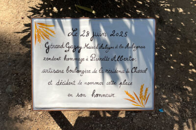 Plaque commémorative de l'inauguration - Agrandir l'image 5 sur 11, fenêtre modale