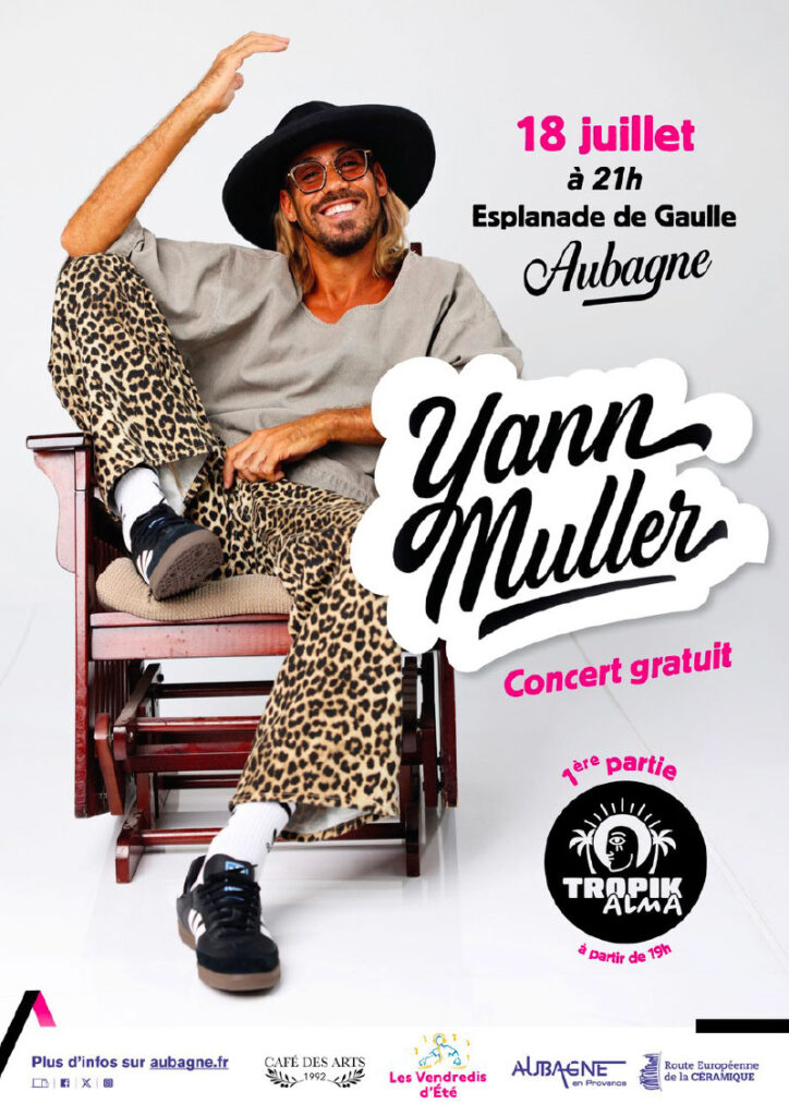 Yann Muller le 18 juillet 2025 à Aubagne - Agrandir l'image, fenêtre modale