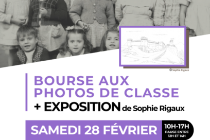 Exposition de photos et d'esquisses - Agrandir l'image, fenêtre modale