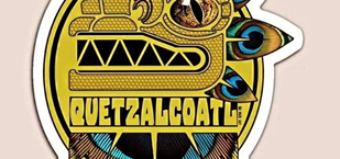 Dessin masque aztèque