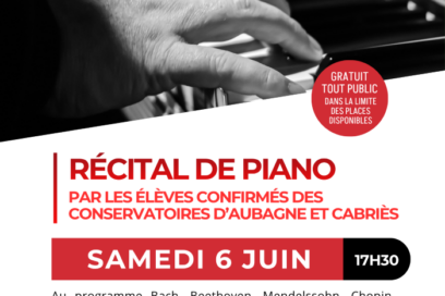 Récital de piano des élèves du conservatoire - Agrandir l'image, fenêtre modale