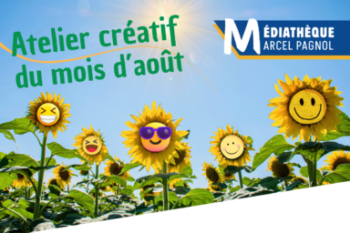 Les ateliers créatifs du mois d'août