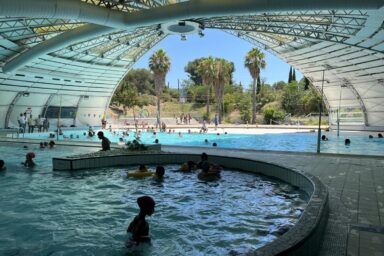 La piscine Alain-Bernard d'Aubagne le 9 juillet 2026