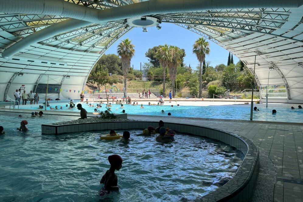 La piscine Alain-Bernard d'Aubagne le 9 juillet 2026