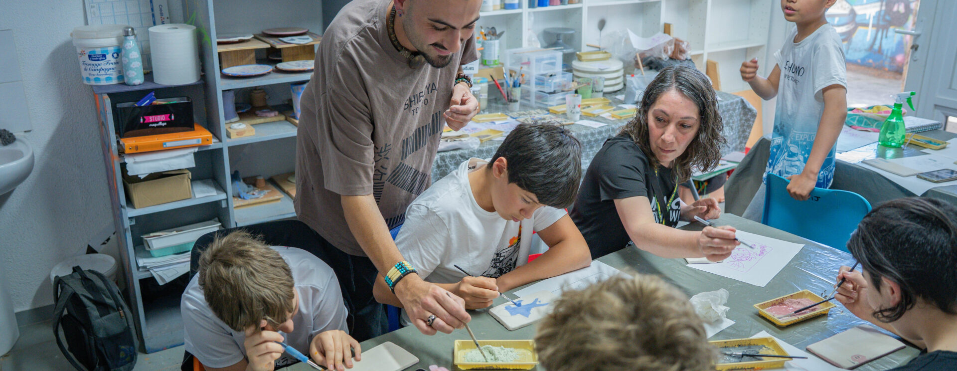 Atelier céramique avec Eddie Tempier à l'EAJ le 24 avril 2026