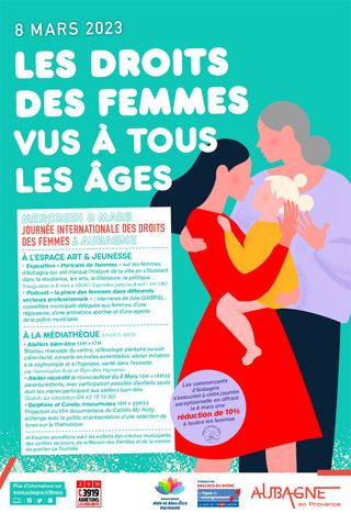 Les droits des femmes vus à tous les âges - Le mercredi 8 mars 2023 à Aubagne - Agrandir l'image, .JPG 528 Ko (fenêtre modale)