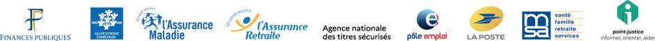 Bandeaux des partenaires de France Services - Agrandir l'image, .JPG 38 Ko (fenêtre modale)