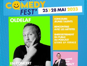 Oldelaf - Jeudi 25 mai au Aubagne Comedy Fest' - Agrandir l'image, .JPG 716,1 Ko (fenêtre modale)