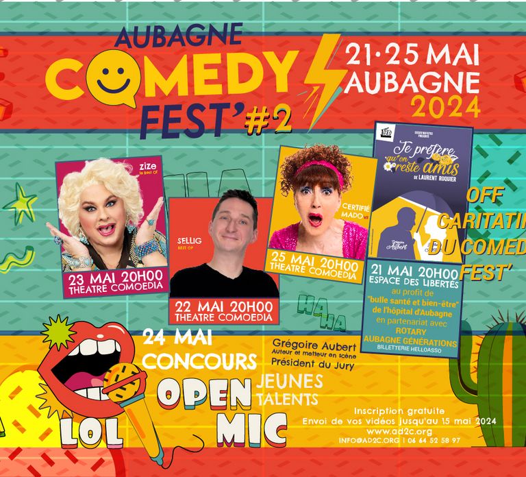 Aubagne Comedy'Fest, 2e édition