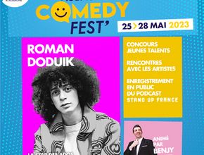 Roman Doduik - Samedi 27 mai au Aubagne Comedy Fest' - Agrandir l'image, .JPG 778,1 Ko (fenêtre modale)